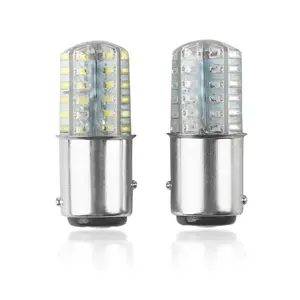 Feu de stop en silicone 1156 1157 clignotant de voiture, feu de recul 3014 48SMD LED feu de freinage