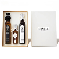 Boîte cadeau personnalisée en carton, impression personnalisée, boîte cadeau de luxe pour bouteille d'huile d'olive verte avec insert