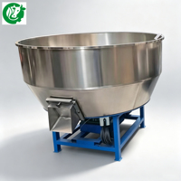 Machine à mélanger les aliments pour animaux de ferme de 500 kg, pour la préparation d'aliments en poudre pour volailles, bovins et porcs