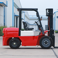 Chariot élévateur électrique de 3,5 tonnes pour la logistique d'entrepôt, la manutention industrielle des matériaux, chariot élévateur à palettes alimenté par batterie avec certification CE
