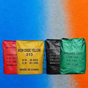 Sắt Oxit bột màu vô cơ được sử dụng cho bảng gỗ vật liệu xây dựng giấy làm sắt Oxit đỏ đen vàng nâu - Product Image 1