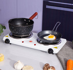 Placa Calefactora Eléctrica de Doble Quemador con 2 Bobinas en Espiral, de Alta Calidad y Durabilidad, <span class=keywords><strong>para</strong></span> Diversos Usos de Cocina, 110v - Product Image 2