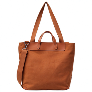 Bolso de Mano Casual para Mujer, Tipo Tote, Bandolera, Plegable, con Cierre de Cremallera, Impermeable, Resistente, Portátil, con Dos Correas, para Uso Diario - Product Image 1