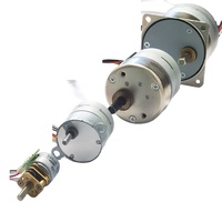 Moteur pas à pas à aimant permanent PG42L-048-01/25 12V 42mm