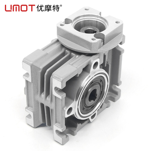 Umot mô-men xoắn lớn Heavy-Duty 72.5nm 24V DC Worm <span class=keywords><strong>Gear</strong></span> với 90 Độ hộp số góc bên phải giảm tốc động cơ điện cho <span class=keywords><strong>AC</strong></span> <span class=keywords><strong>servo</strong></span> động cơ - Product Image 2