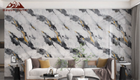 Papel Tapiz Autoadhesivo Wayon, Estilo Moderno de Mármol de Alto Brillo para Decoración del Hogar, Impermeable para Dormitorio, Sala de Estar y Baño