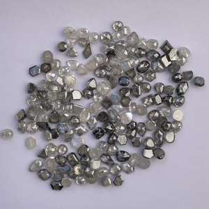 Jewel Creation Diamants naturels gris-noirs 'Salt Pepper' certifiés IGI 1 Carat, formes Rose, Hexagone, Cerf-volant, Poire, Coussin, Diamant en vrac - Product Image 4