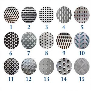 Tôle galvanisée avec trous ronds, plaque métallique en acier au carbone personnalisée pour utilisation en atelier, tailles et formes personnalisées - Product Image 1