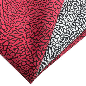 Piel de vaca genuina de capa superior con elefante esmerilado y patrón de tiburón impreso en cuero importado para bolsos, zapatos, equipaje - Product Image 3