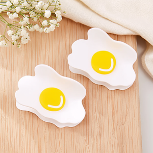 Fermaglio per capelli Sunny Side Egg Claw Clip da 7,8 cm per donna - Product Image 3