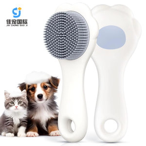 Sustainable Soft Touch Massage Pet <b>Bath</b> Brush for <b>Dog</b> Grooming & Hair Removal Eco-Friendly Combs & Cleaning Products - Product Image 1