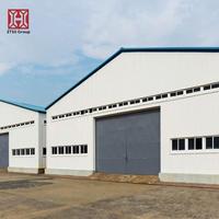 ZTSS Nouvelle Conception Entrepôt/Atelier à Structure Métallique Économique, Unités de Stockage Intérieures et Extérieures à Montage Rapide, Structure Préfabriquée