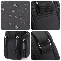 Vente en gros de sac messager en nylon tendance pour femmes grande capacité fermeture à glissière étanche plus de couleurs disponibles sac à main de style dame