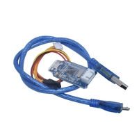 Programador Descargador J-Link, Reemplazo del V8 SWD M74 con Cable Micro USB de 4 Pines y Cable de Conexión