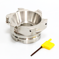 Fraise à face indexable Koves BAP400R-100-32-6T en acier rapide avec plaquette en carbure APMT/APKT1604