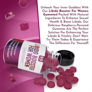 OEM Private Label fornitura di fabbrica ormone equilibrio Libido femminile <span class=keywords><strong>Booster</strong></span> Gummies per le donne - Product Image 3