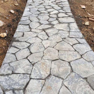 G654 Pierre de granit gris foncé polie flammée antique aiguisée brossée extérieure moderne style chinois pavé briques de route prix - Product Image 4