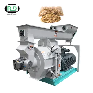 Einstellbare Farm Bagasse Pelletierer Agrarabfälle Pelletiermaschine Biomasse Sägemehl Granulator Pelletiermaschine für Holz