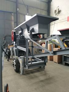 Concasseur à mâchoires mobile haute performance et pratique avec moteur AC et contrôle PLC, fonctionnement simple, rendement élevé, capacité de 40-50t/h - Product Image 4