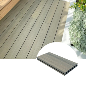 Tarima de Exterior de WPC Coextruido de 140x23 mm, Suelo de Madera Plástica para Terraza, Tarima Compuesta - Product Image 1