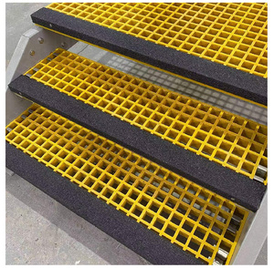 Rejilla de FRP de Alta Resistencia Anti-Vuelco para Uso Industrial en Ingeniería Civil, ODM OEM - Product Image 1