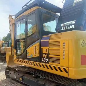 100% Original de haute qualité utilisé Komatsu Pc130 excavatrice de 13 tonnes à bas prix avec moteur principal en stock - Product Image 1