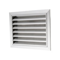 Accessoires d'évacuation de fumée et de ventilation CVC Persiennes anti-pluie en acier inoxydable