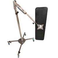 Steeltreks Panneau d'inspection des bosses PDR LED amélioré 93-26cm avec support à roulettes en acier inoxydable et adaptateur en option