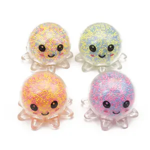 2022 New Design Soft Octopus Tpr Animal Squeeze An-ti Stress Squishy Stress Balls Toy Other Toys