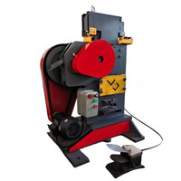 Machine de découpe et de poinçonnage mécanique combinée 8B à 4 postes pour le traitement des profilés métalliques