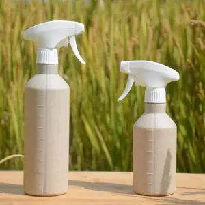 Bouteille pulvérisatrice portable personnalisable en <span class=keywords><strong>paille</strong></span> de blé écologique, 300 ml et 500 ml, avec pompe à buse graduée, 100 pièces, écran inclus - Meilleures ventes - Product Image 1