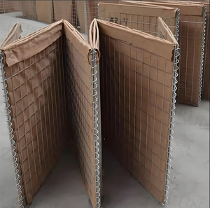 <strong>Security</strong> Explosion Proof Sand Wall Galvanized Welded Defense Bastion Easy To Install Defensive Barrier With Geotextile For Sale - Product Image 1