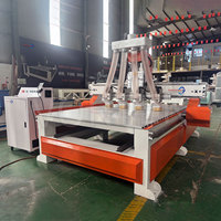Machine de fraisage CNC 4 axes Vortek PM1325R-4 robuste, commande NC Studio/DSP, moteur haute précision multi-broches 3,5 kW 18 000 tr/min