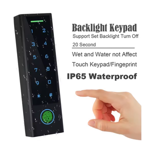 Machine de contrôle d'accès extérieure étanche IP66 <span class=keywords><strong>avec</strong></span> lecteur Wiegand 26/44/56/58, clavier de contrôle d'accès Bluetooth TTLOCK et ouvre-porte - Product Image 5