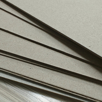 Carton gris (100% pâte recyclée haute rigidité) pour boîtes d'emballage personnalisées et produits promotionnels