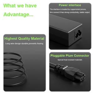 เครื่องชาร์จแล็ปท็อปที่ผ่านการรับรอง CE <span class=keywords><strong>65W</strong></span> 19.5V 3.33A 4.5*3.0mm ปลายสีน้ำเงินเครื่องชาร์จอะแดปเตอร์ AC สำหรับแล็ปท็อปสำหรับ <span class=keywords><strong>HP</strong></span> Pavilion - Product Image 5