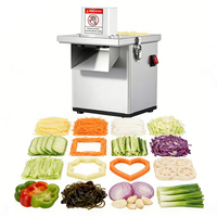 YYHB Heavy Duty Commerciële Groentensnijder Aardappel Fruit Dicer 200W 220V Verdikte roestvrijstalen behuizing Geluidsarm Professioneel