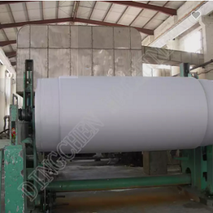 गेहूं की पुआल लकड़ी लुगप प्रिंटिंग पेपर बनाने मशीन 5-10 टन कागज समाचार प्रिंट पेपर उत्पादन लाइन - Product Image 3