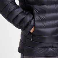 Veste d'hiver chaude à capuche légère et escamotable pour homme