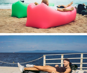 Divano Gonfiabile Pieghevole Chillbo in Materiale Oxford, Design Unici, Senza Pompa, Stabilità Garantita, Steli, Stampe Divertenti, Divano Portatile per Festival - Product Image 6