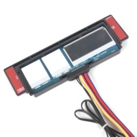 Sakelar Sensor Sentuh Kapasitif 12V/24V untuk Cermin Kamar Mandi, 3 Warna Dapat Diredupkan dengan Fungsi Anti-Kabut untuk Cermin Rias Hotel dan Rumah