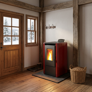 KM0602A poêle à granulés moderne européen autoportant intérieur sans fumée alimentation automatique Wifi biomasse Stufa <span class=keywords><strong>Pellet</strong></span> pour chauffage domestique - Product Image 1