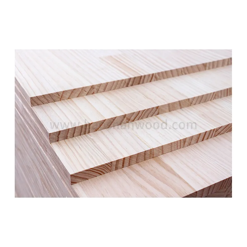 Finger-Joint Pine Planche en bois massif pour meubles en bois