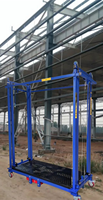MHL23 Moteur électrique mobile 500 kg Plateforme pliante à câble métallique Contrôle de la hauteur Tables élévatrices pour échafaudage électrique