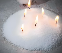 Bougies de cire de sable de cire de sable de bougie perlée naturelle à base de plantes de vente chaude pour la décoration de mariage