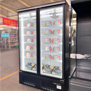 Commercial Optional 2/3/4 Glass Door Display Cabinet Upright Freezer Refrigerator <b>Fridge</b> DDU <b>Fridge</b> Freezer DDU - Product Image 5