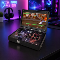 Console de Jeu Portable Pliable en Métal Pandora Box avec Écran HD Intégré, Console de Jeu Rétro de Combat, Jeux Classiques Préchargés, Garantie 1 An