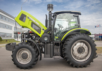 Tracteur agricole ZOOMLION 160 HP RS1604, moteur 6 cylindres en ligne turbocompressé, 3 jeux de vannes hydrauliques télécommandées