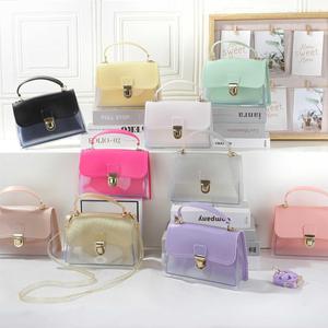 Nuova Borsa a Tracolla Piccola Quadrata in PVC da Donna 2026, Trasparente, <span class=keywords><strong>Moda</strong></span> Primaverile, di Alta Gamma, Versatile, Stile Coreano da Strada - Product Image 1
