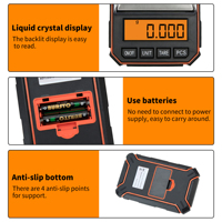 Balance de poche numérique LCD portable en acier inoxydable et ABS, précision 0,001g, alimentation piles AAA, vente en gros usine